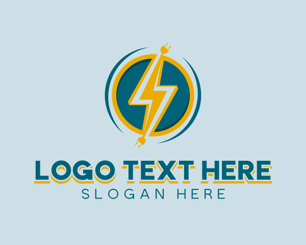 Electrical Bolt Electricity logo
