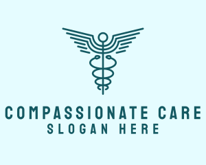 Medical Healthcare Caduceus logo