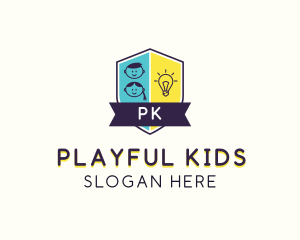 Educational Kids Learning logo design