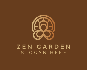 Yoga Zen Wellness  logo design