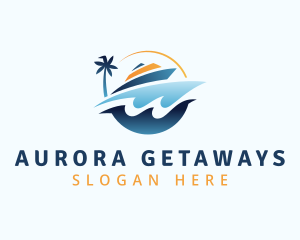 Travel Cruise Getaway logo design