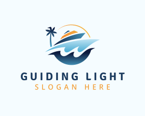 Travel Cruise Getaway logo design