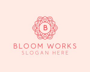 Flower Beauty Spa logo design