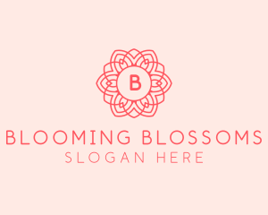 Flower Beauty Spa logo design