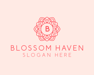 Flower Beauty Spa logo design