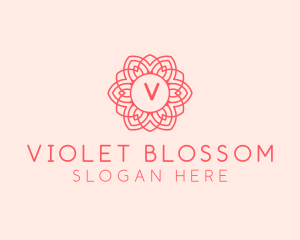 Flower Beauty Spa logo design