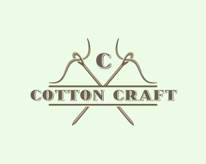 Sewing Needle Tailoring logo design