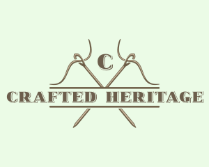 Sewing Needle Tailoring logo