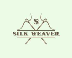 Sewing Needle Tailoring logo design