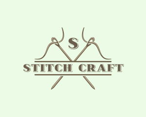Sewing Needle Tailoring logo design