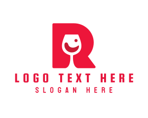 Wine Letter R logo
