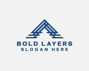 House Roof Builder logo design