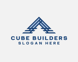 House Roof Builder logo design