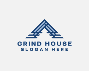 House Roof Builder logo design