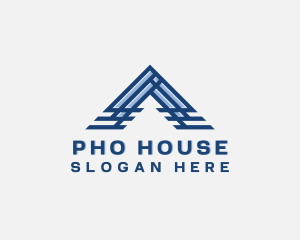 House Roof Builder logo design