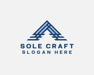 House Roof Builder logo design