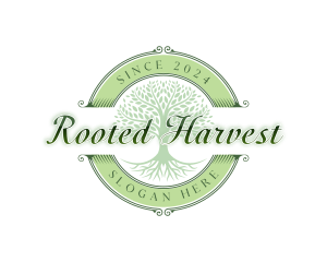 Orchard Tree Root logo design