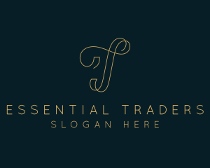 Elegant Boutique Letter T Logo