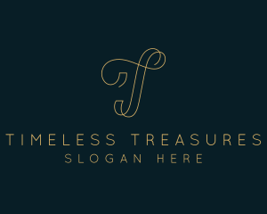 Elegant Boutique Letter T logo