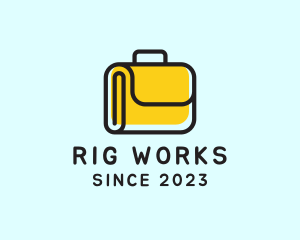 Business Work Suitcase  logo design
