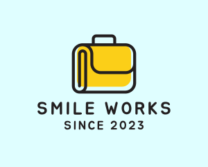 Business Work Suitcase  logo design