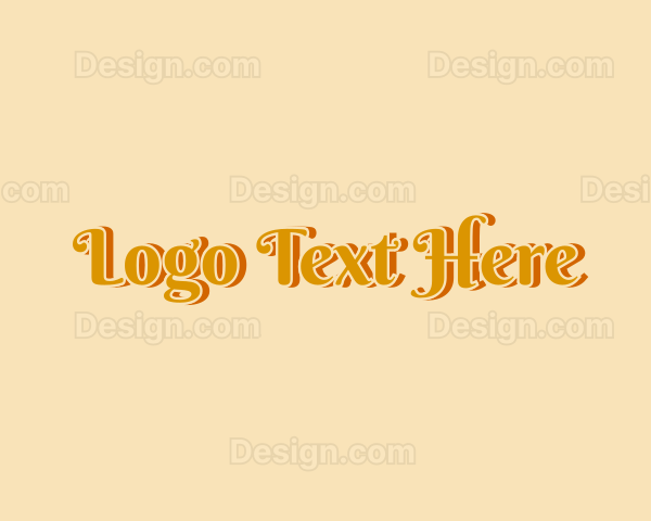 Generic Fashion Retro Logo