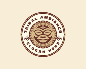 Polynesian Tribal Tattoo logo design