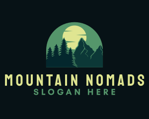 Pine Mountain Camping logo design