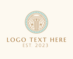 Greek Coffee Pillar logo