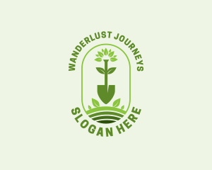 Plant Shovel Gardening logo