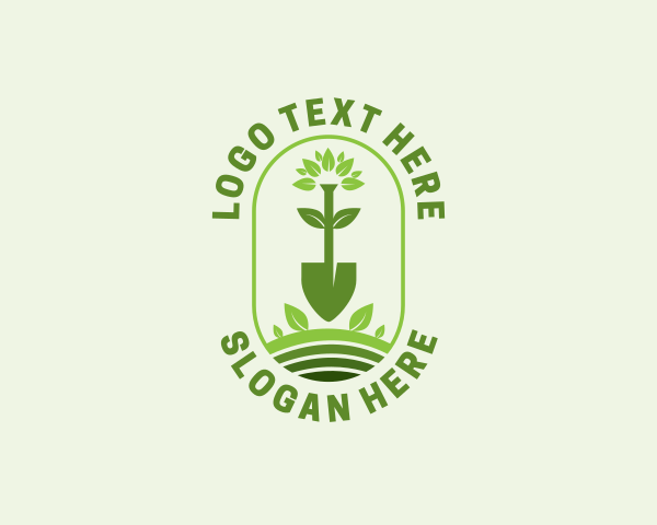 Plant logo example 1