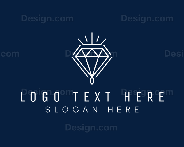 Diamond Luxury Jewelry Logo