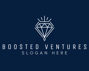 Diamond Luxury Jewelry logo design