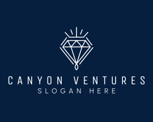 Diamond Luxury Jewelry logo design