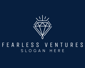 Diamond Luxury Jewelry logo design