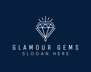 Diamond Luxury Jewelry logo design