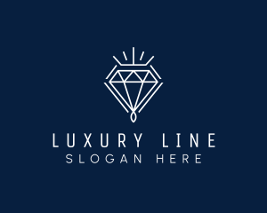 Diamond Luxury Jewelry logo design