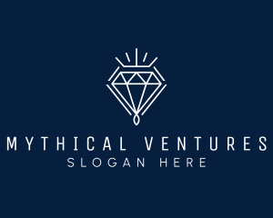 Diamond Luxury Jewelry logo design