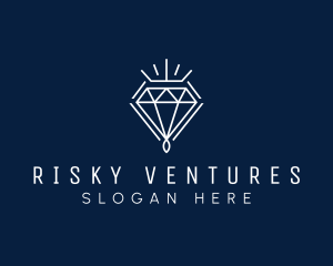 Diamond Luxury Jewelry logo design