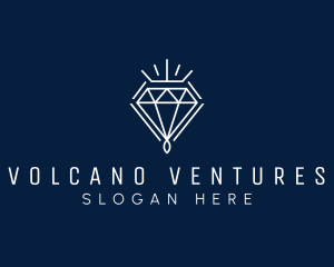 Diamond Luxury Jewelry logo design