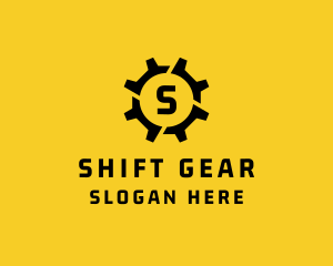 Cog Mechanic Industrial logo design