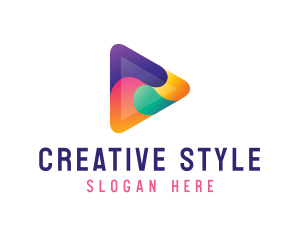 Colorful Play Media logo design