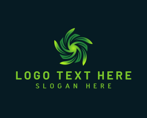 Botanical Plant Leaf logo