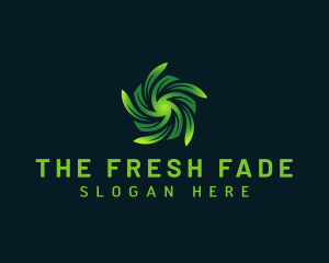 Botanical Plant Leaf logo design