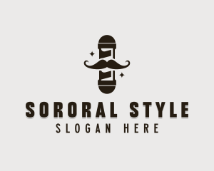 Hair Styling Barbershop logo design