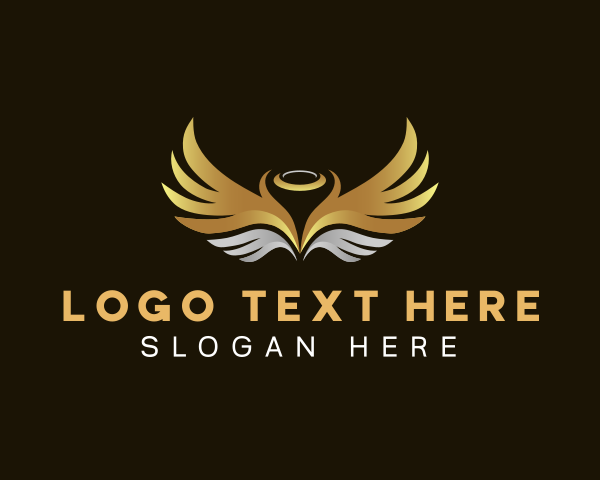 Angelic logo example 3