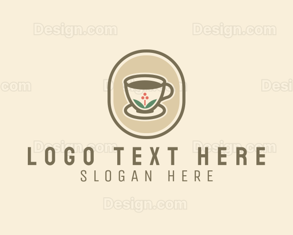 Fruit Teacup Coffee Logo