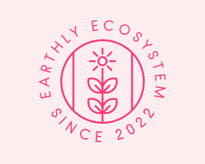 Flower Gardening Badge  logo
