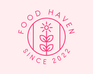 Flower Gardening Badge  logo