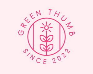 Flower Gardening Badge  logo